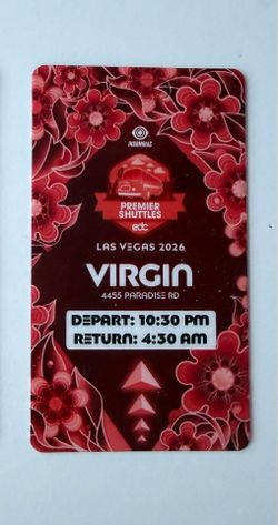 Selling (1) EDC Shuttle Pass