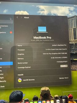 MacBook Pro 13 in 2020