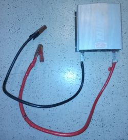 Power Inverter 12v To 125v. 2000w Continuous To 4000w Peak. Thick Cables For Proper Function As Required. Tested, Works Great