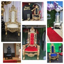 Throne chairs