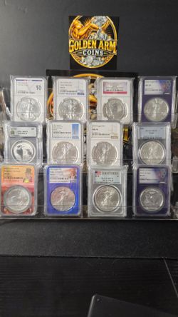 Graded Silver Coins for sale