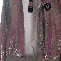 Raiders Glitter Jacket