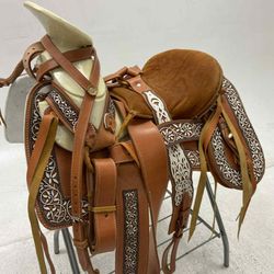 Montura Charra De Cuero Lasser 