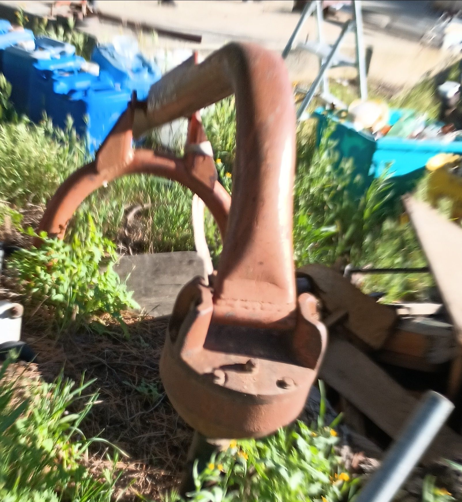 Post Hole digging tractor attachment