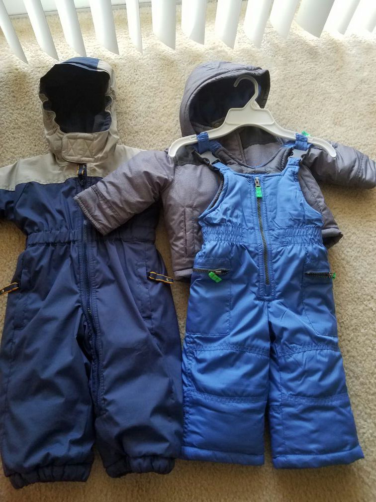 Toddler boys..12 months winter clothes