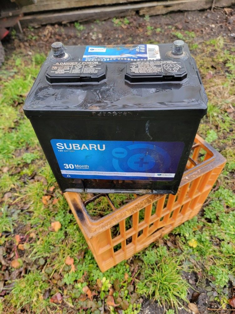 Subaru Top Post Battery