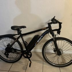 E Bike Jasion EB5 Electric Bike ..Color Black ..size 22inc