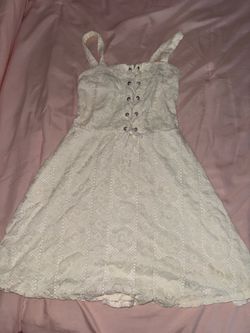 Aeropostale White lace dress