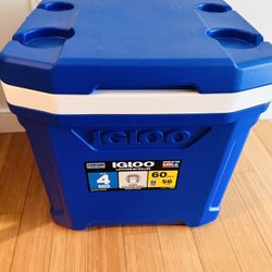Igloo Ice Cooler 60qt - Used Only Once 