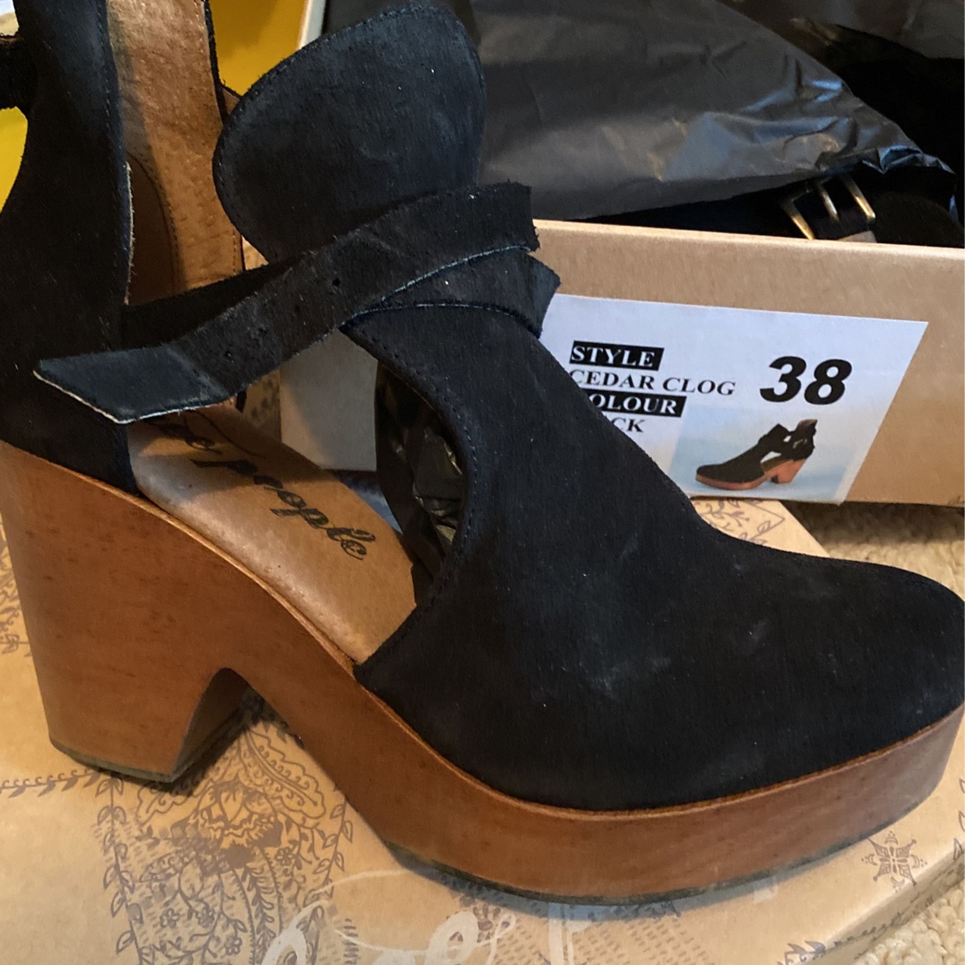 Free People Cedar Clog