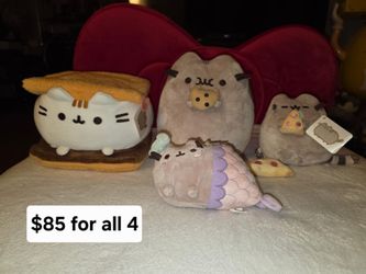 Plushies Bundles Hello Kitty Sanrio Pusheen Monchichi Hanyodon m&m universal horror unleashed