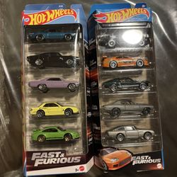 X2 Fast And Furious 5 Packs