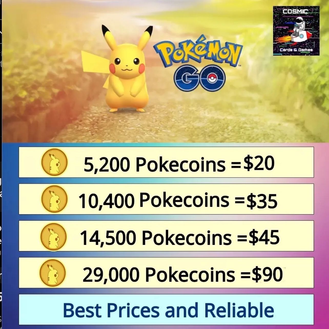 pokemon go coin cards Pokmon eGift Card obtaining Pok Balls Pokemon Go coins CHEAP for