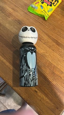 Jack Skellington metal water bottle