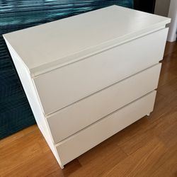 IKEA Malm 3 Drawer Dresser