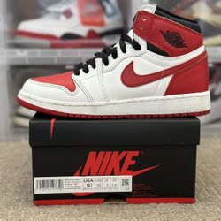 (USED) Size 5.5Y - Air Jordan 1 Heritage - $40