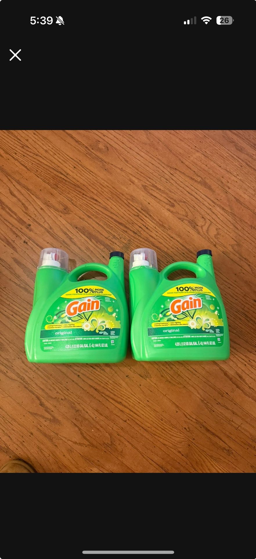 Gain Liquid Detergent Bundle