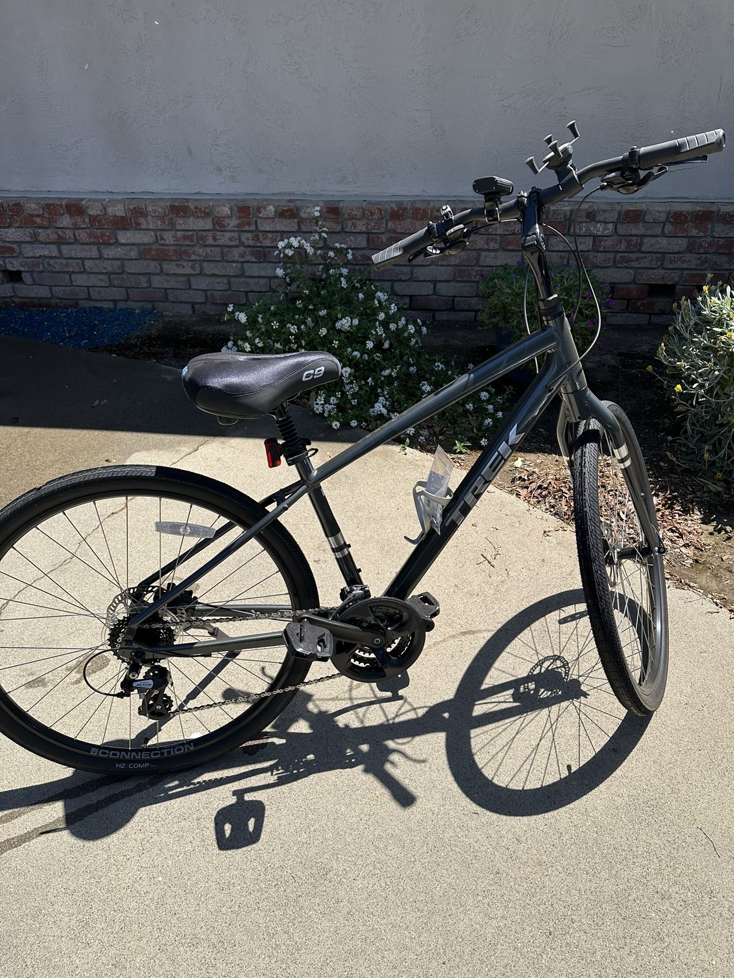 Trek Bike With Helmet