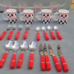 Coke Cola Dinner Set