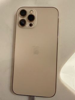 Apple iPhone 12 Pro Max 128GB Gold – Unlocked – Cracked Screen – Fully Functional
