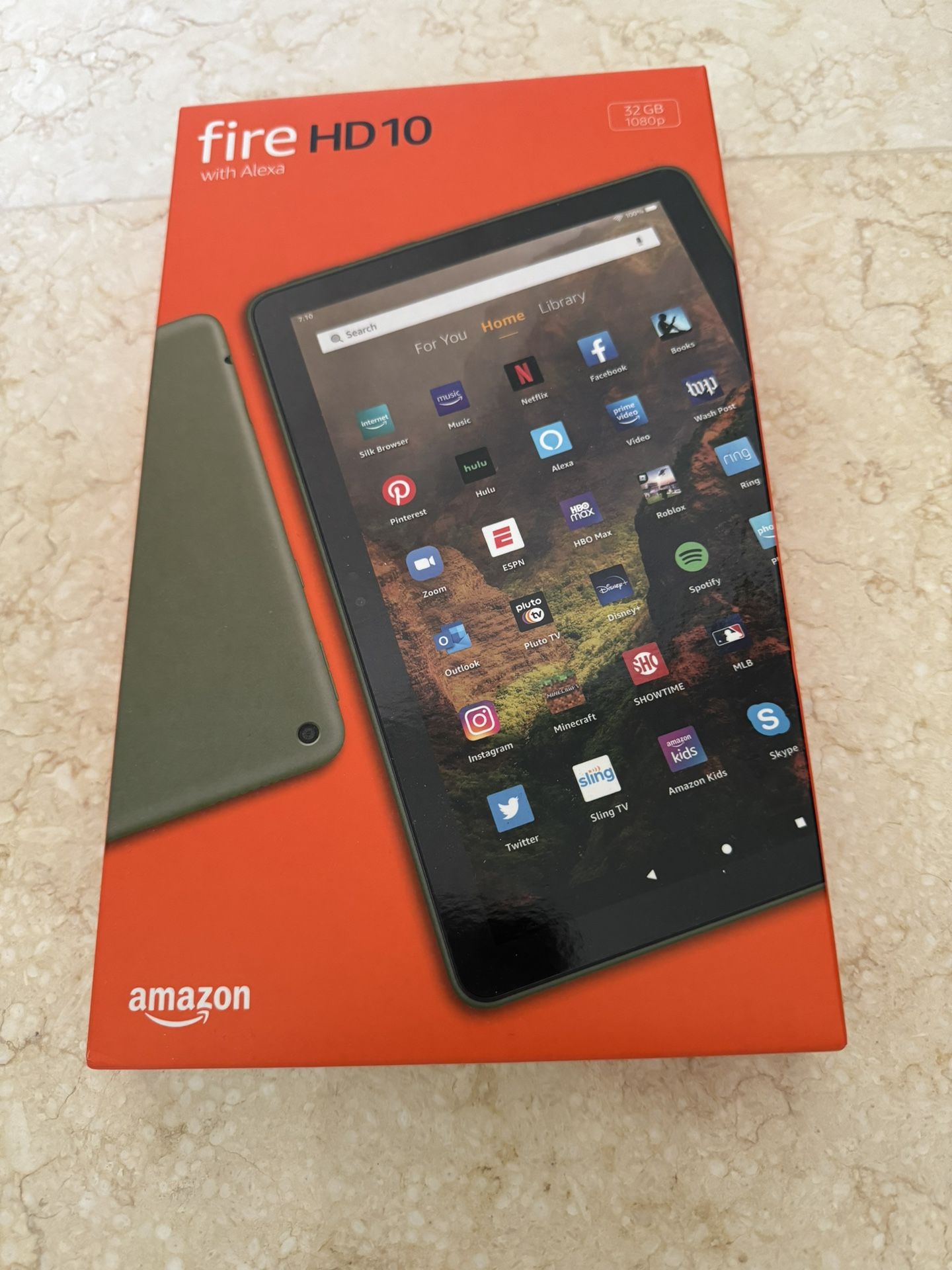 Amazon Fire HD 10.1” Tablet New