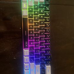 MageGee Gaming 60% Keyboard RGB mini Mechanical. Feel Red Blue Green Lights 