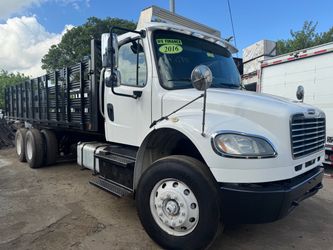 2016 Freightliner M2 tandem flatbed