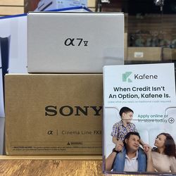 Sony FX3A  cinema camera new