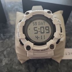 New! Invicta - Activa Kadron X - Digital Men’s Watch - 53mm - White -ACW1968-004