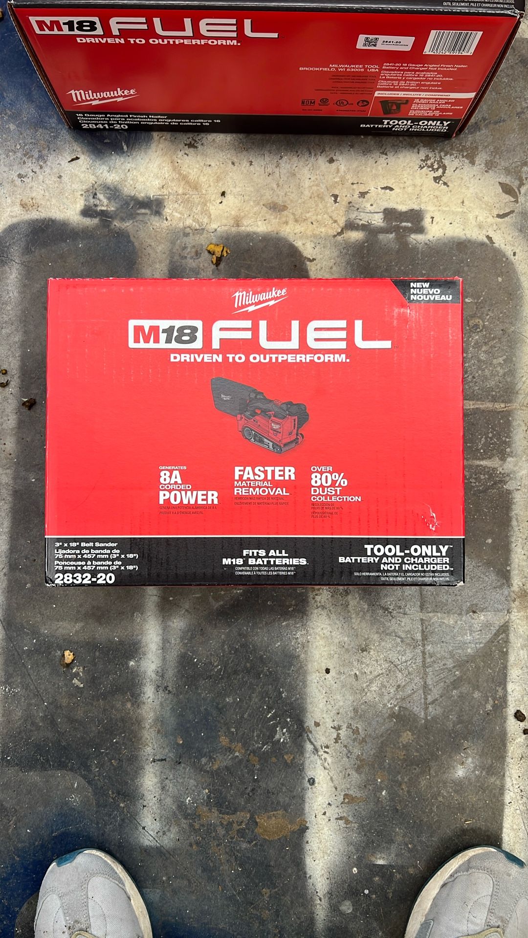 Milwaukee M18 Belt Sander 3X18