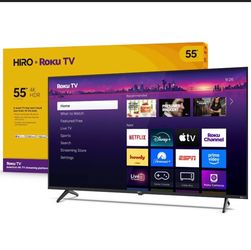 Hiro 55” 4K HDR Smart Tv