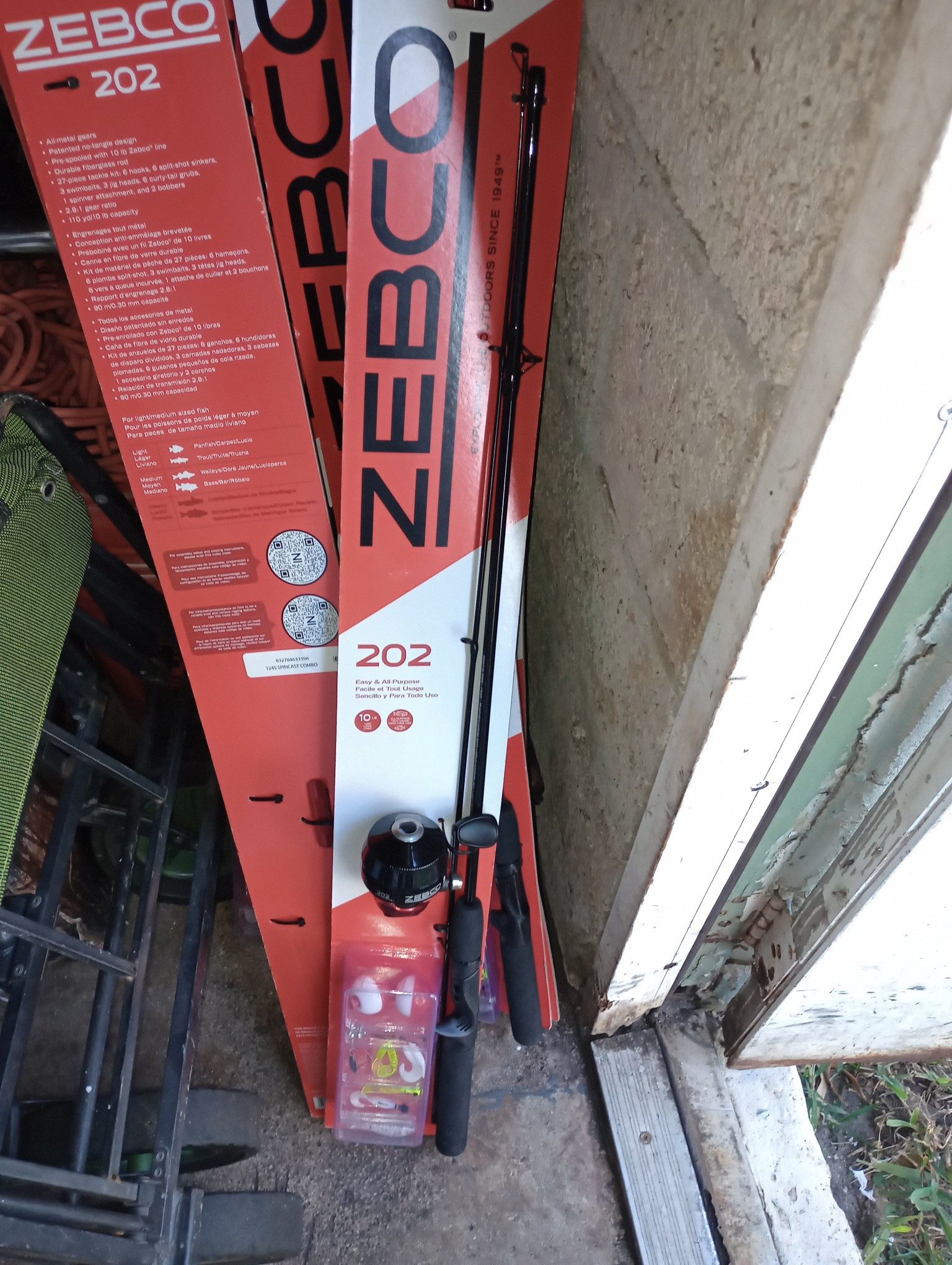 Push Button Fishing Rod