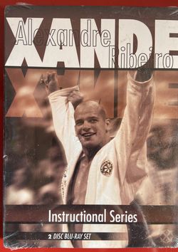 Xande. Jiu Jitsu Instructional Series. 2 Blu Ray. NEW. SEALED.
