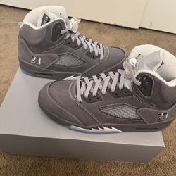 AJ Wolf Grey 5s 11.5