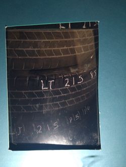 TIRE LT 215 85 16 each Installed ELMOFLES