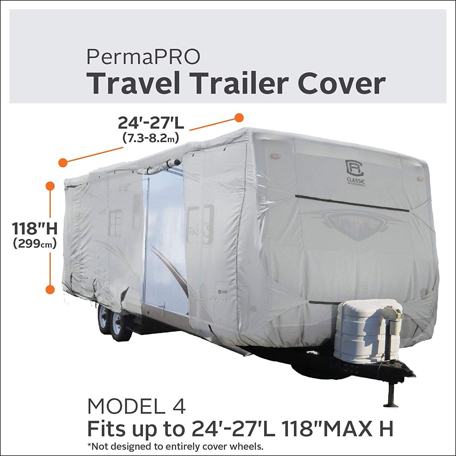 RV / Travel Trailer / Toyhauler Cover 24ft- 27ft