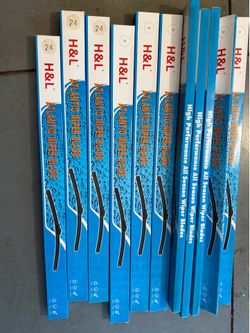 Windshield wipers size 24,26,28