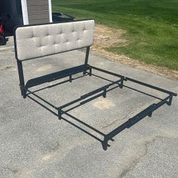 Queen Bed Frame With Headboard