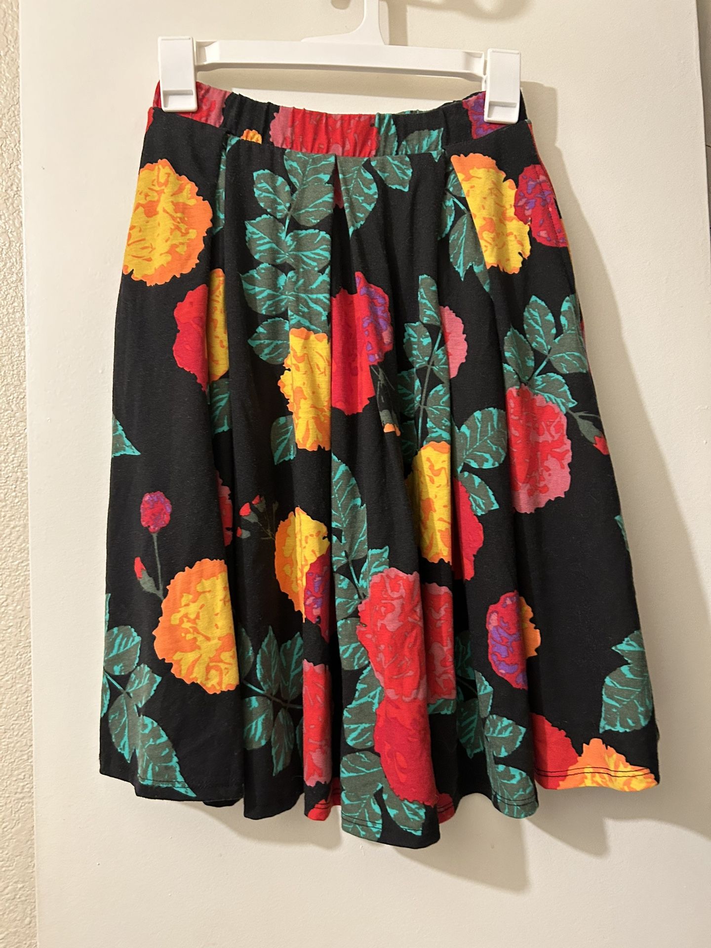 Lularoe Madison Skirt Floral