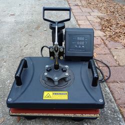 Heat Press Machine *75.00 Firm* T Shirt Transfer