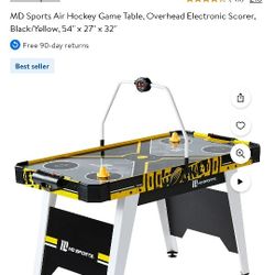 NIB MD Sports Air Hockey Game Table