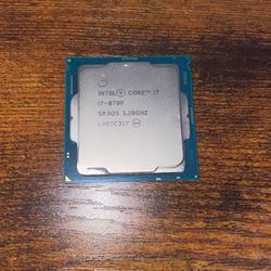 I7 Core CPU 8700