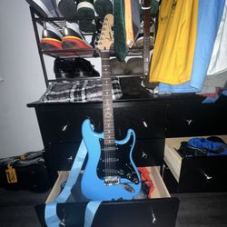 Blue Squire Stratocaster