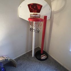 vintage michale jordan basketball hoop