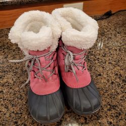 Big Kids Girls Size 2 Snow Boots
