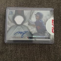 Alex verdugo auto relic /150