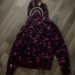 Bape Hoodie Purple