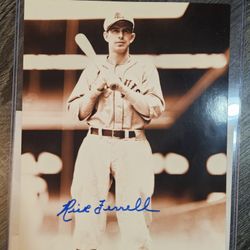 Signed Rick Ferrell Boston Red Sox 8x10 Photo Autograph MLB Baseball Picture Auto