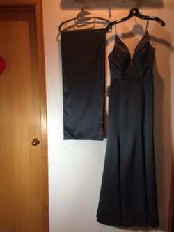 Glamour Gown ( Charcoal )