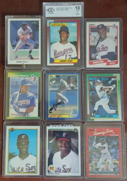 Sammy Sosa Rookie Card Bundle